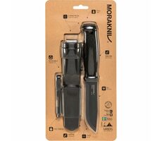 Morakniv Kansbol + Survival Kit čierna / Outdoor nôž / nerezová oceľ / čepeľ 10.9 cm / plastové púzdro