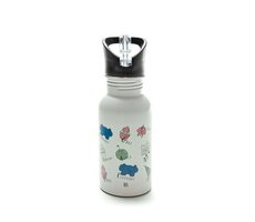 Iris Barcelona Detská nerezová fľaša Rico 400 ml biela