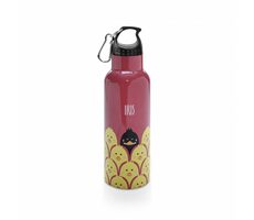 Iris Barcelona Detská nerezová termofľaša Friends 500 ml červená