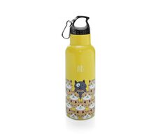 Iris Barcelona Detská nerezová termofľaša Friends 500 ml žltá