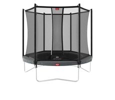 BERG Favorit Trampolína šedá 270cm / ochranná sieť / od 14 rokov 