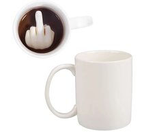 Mad Monkey Mug - UP yours 300 ml / Keramický hrnček 