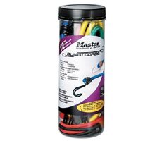 Master Lock 3107EURDAT Set 12 ks upínacej gumy s háčikmi 