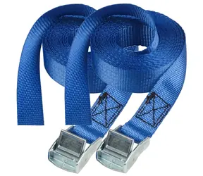 Master Lock 4363EURDAT Set 2 ks upínacích popruhov s kovovou prackou - 250cm