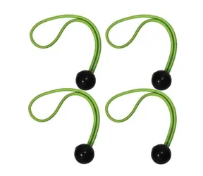 Master Lock 3254EURDAT Set 4 ks upínacej gumy s guličkami - 20 cm