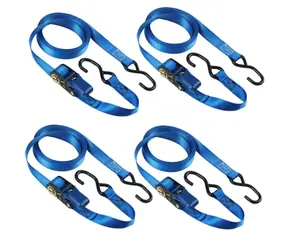 Master Lock 4367EURDAT Set 4 ks upínacie popruhy s račňou - 500cm