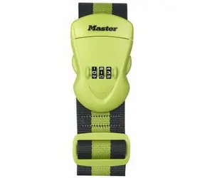 Master Lock 4701EURDGRN Popruh na batožinu kombinačnú 