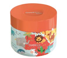 Quokka Whim Kids Food Jar 360ml Mapy / Termonádoba na jedlo / nerezová oceľ 