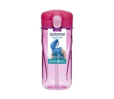 Sistema Hydrate Quick Flip Top Fľaša so slamkou 520 ml ružová