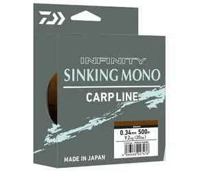Daiwa Vlasec Infinity Sinking Mono Brown 500m 0,285mm