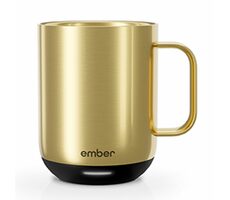 Ember Mug 295 ml zlatá / Šikovný hrnček / udržiavanie teploty 