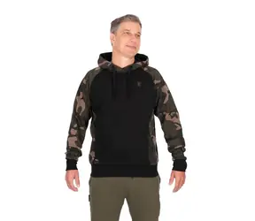 FOX Mikina Black/Camo Pullover Premium 310 Hoodie S