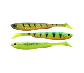 Daiwa Gumová nástraha Prorex Slim Shady Flash Color Set 16cm 78g 3ks