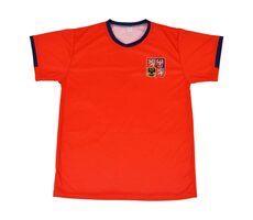 SPORTTEAM Futbalový dres ČR 7 pánsky veľ. XL červený
