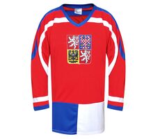 SPORTTEAM Hokejový dres ČR 1 červený veľ. L