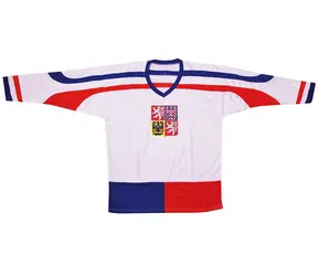 SPORTTEAM Hokejový dres ČR 2 biely veľ. XL