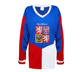 SPORTTEAM Hokejový dres ČR 4 XL