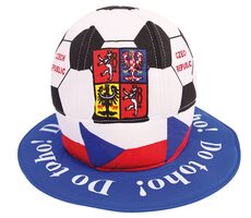 SPORTTEAM Klobúk futbalová lopta ČR 1