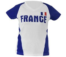 SPORTTEAM Fan. tričko Francúzsko 1 dámske vel.UNI
