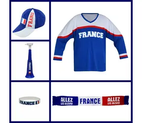 SPORTTEAM Fan sada Francúzsko 004 Pub Pack Hokej