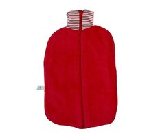 Hugo Frosch Cherry - Eco Classic Comfort Termofor s obalom z BIO bavlny na zips - červený