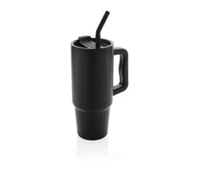 XD Design Veľký nerezový termohrnček Embrace 900ml čierna