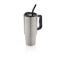 XD Design Veľký nerezový termohrnček Embrace 900ml strieborná