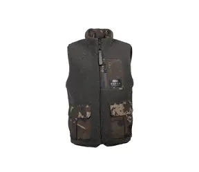 Nash Vesta Zero Tolerancia Sherpa Fleece Reversible Body Warmer S