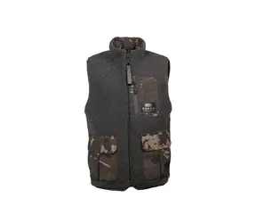 Nash Vesta Zero Tolerancia Sherpa Fleece Reversible Body Warmer L