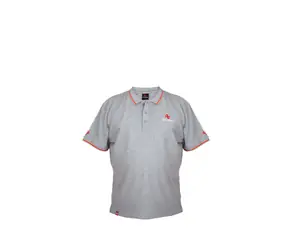 Nytro Tričko Light Marl Grey Polo Shirt XL