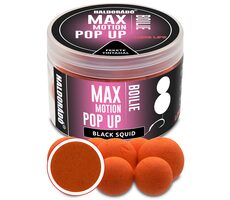 Haldorado Pop- UP Boilies Max Motion 50g 16+20mm Čierna chobotnica