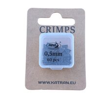 Katran Krimpovacie svorky Crimps 0,50mm 50ks + 10ks zadarmo