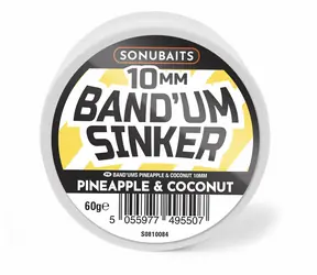 Sonubaits Dumbells Band'Um Sinkers Pineapple & Coconut 60g 10mm
