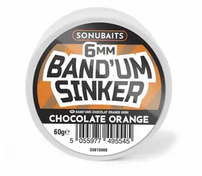 Sonubaits Dumbells Band'Um Sinkers Chocolate Orange 60g 6mm