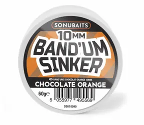 Sonubaits Dumbells Band'Um Sinkers Chocolate Orange 60g 10mm