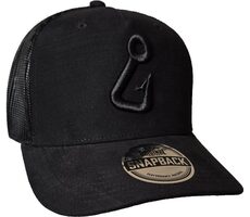 Greyfish Šiltovka s 3D logom Čierna