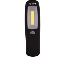 Retlux RPL 84 pracovné svietidlo 3W COB / 120 lm / 3xAA 