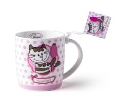 Lumpin Hrnček Mačka Angelika 300ml 