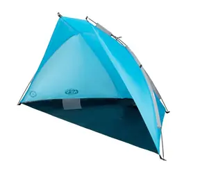 NILS Camp NC3039 modrý / Plážový stan / 210 x 105 x 110 cm / vodný stĺpec: 1000mm