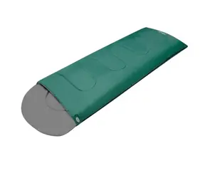 NILS Camp NC2105 zelený / Predĺžený spací vak / 180+30 cm x 70 cm / 25 °C 