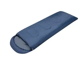 NILS Camp NC2107 modro-sivý / Predĺžený spací vak / 180+30 cm x 70 cm / 15 °C | 4 °C