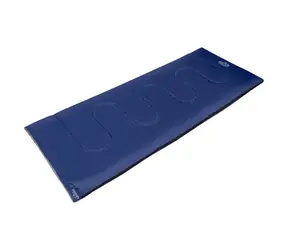 NILS Camp NC2002 sivý/navy / Spací vak / 190 x 75 cm / 15 °C | 5 °C