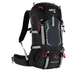 NILS Camp NC1993 Northlake čierny / Turistický batoh / 30L + 10L