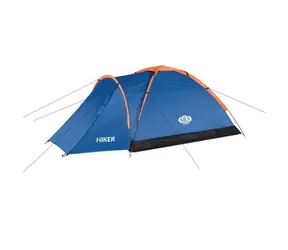 NILS Camp NC6010 Hiker modrý / Turistický stan / 2 osoby / 70 +205 x 150 x 105 cm / vodný stĺpec: 3000mm