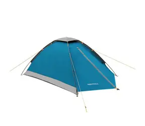 NILS Camp NC6033 Nightfall modrý/svetlo šedý / Turistický stan / 2 osoby / 205+60 x 150 x 105 cm / vodný stĺpec: 2500mm