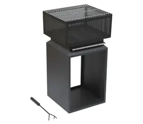 Cattara Ohnisko CUBE s mriežkou 74cm 