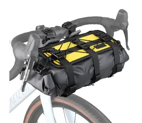 Rhinowalk BHD0011 Taška na bicykel na riadidlá žltočierna