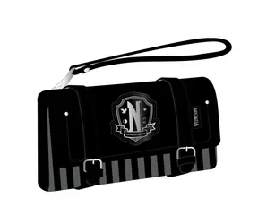 Cerdá Portfólio Faux Leather Wendsday - štýlová peňaženka