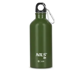 NILS Camp NC3801 Nerezová turistická fľaša zelená 500 ml