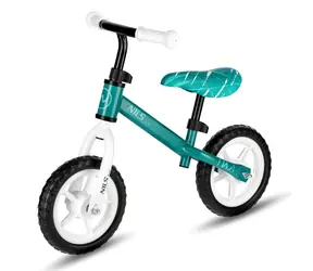 NILS Fun RB134 10" Detské odrážadlo zelené
